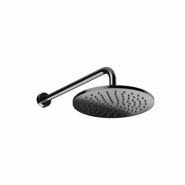 Gessi Origini Soffione a Parete Orientabile 66148-Black Metal PVD