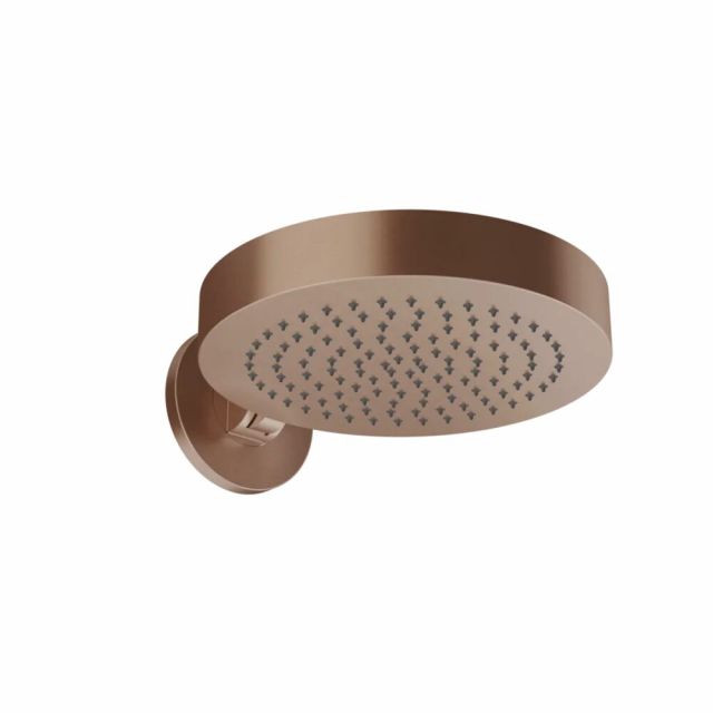 Gessi Origini Soffione a Parete Orientabile 66150-Copper Brushed PVD