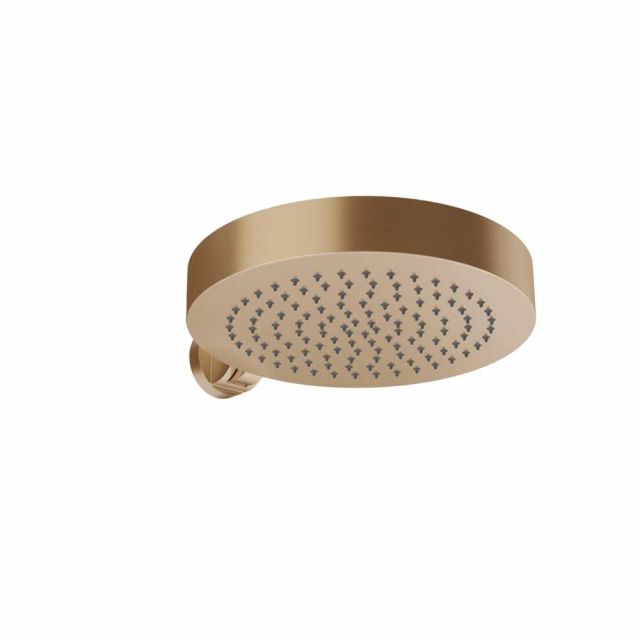 Gessi Origini Soffione a Parete Orientabile 66152-Warm Bronze Brushed PVD