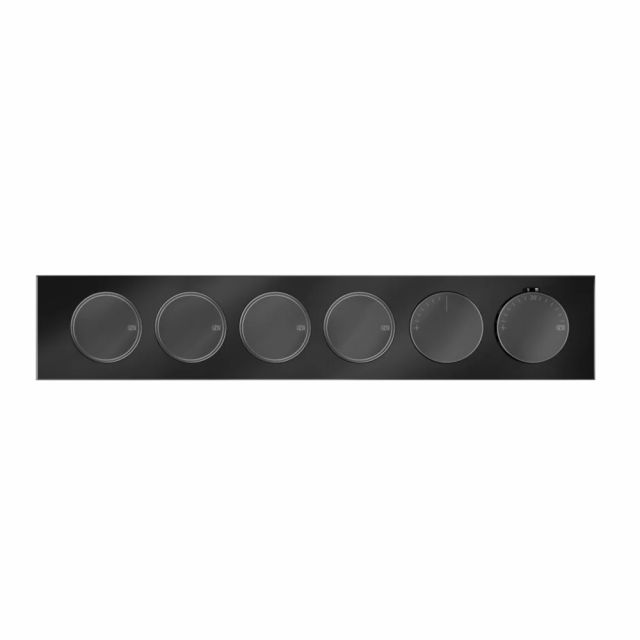 Gessi Origini Miscelatore Termostatico Doccia + Parte ad Incasso 63015+66226-Black Metal PVD
