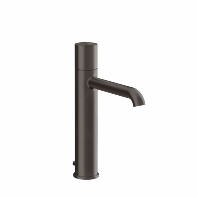 Gessi Habito Unito Miscelatore lavabo medio 70005-Black Metal Brushed PVD