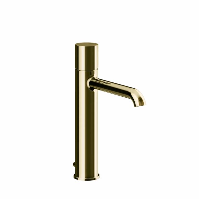 Gessi Habito Unito Miscelatore lavabo medio 70005-Brass PVD