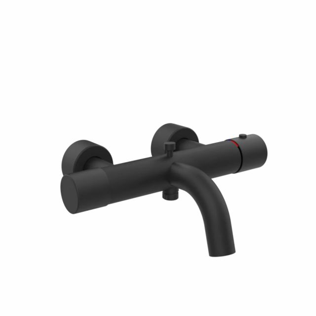 Gessi Habito Unito Miscelatore vasca termostatico 70013-Matte Black