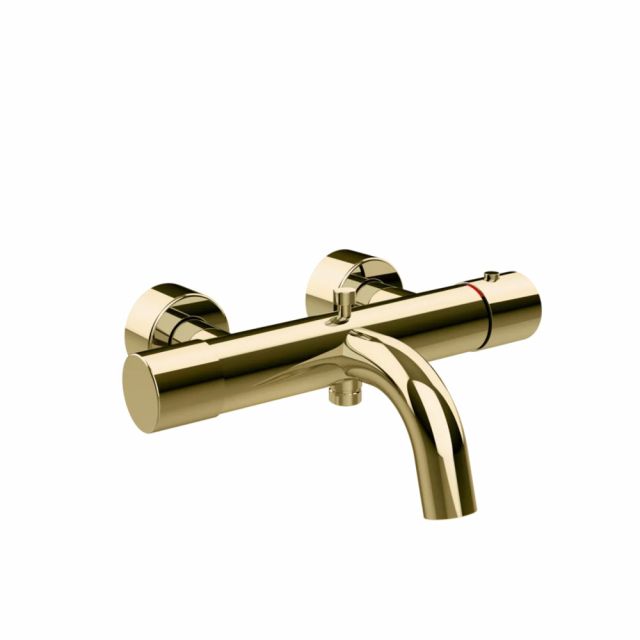 Gessi Habito Unito Miscelatore vasca termostatico 70013-Brass PVD