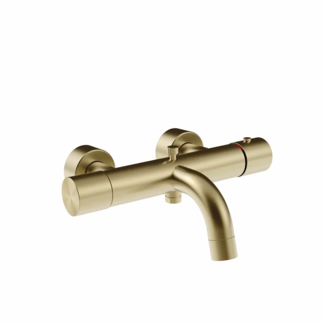 Gessi Habito Unito Miscelatore vasca termostatico 70013-Brass Brushed PVD