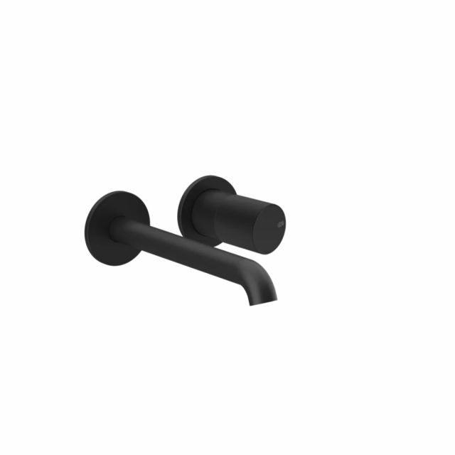 Gessi Habito Unito Miscelatore lavabo 70088+54198-Matte Black