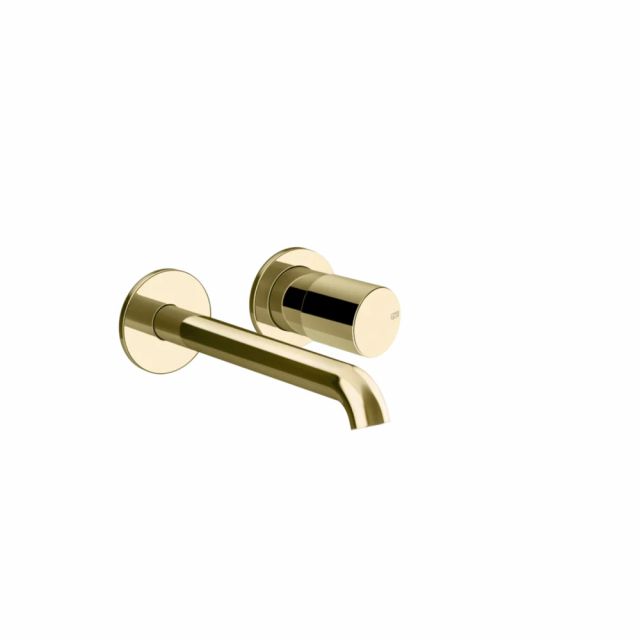 Gessi Habito Unito Miscelatore lavabo 70088+54198-Brass PVD