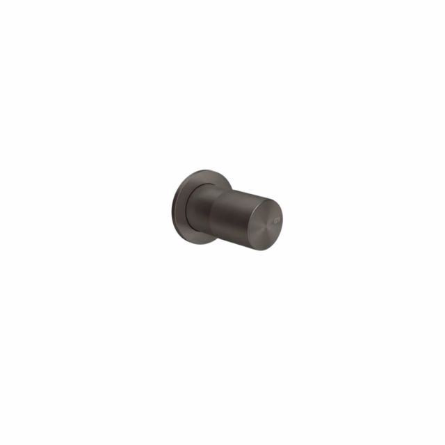 Gessi Habito Unito Miscelatore a parete a 1 via 70099+54055-Black Metal Brushed PVD