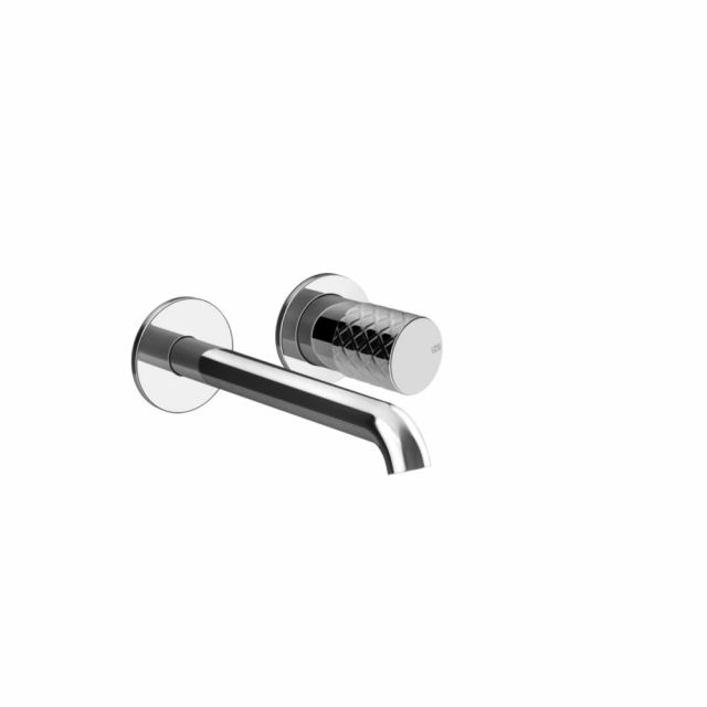Gessi Habito Intreccio Miscelatore lavabo 70188+54198-Cromo