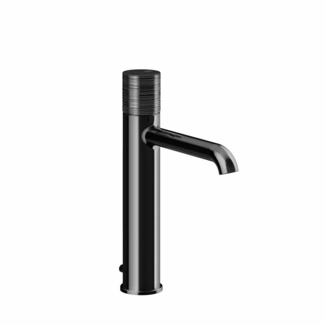 Gessi Habito Trame Miscelatore lavabo medio 70305-Black Metal PVD