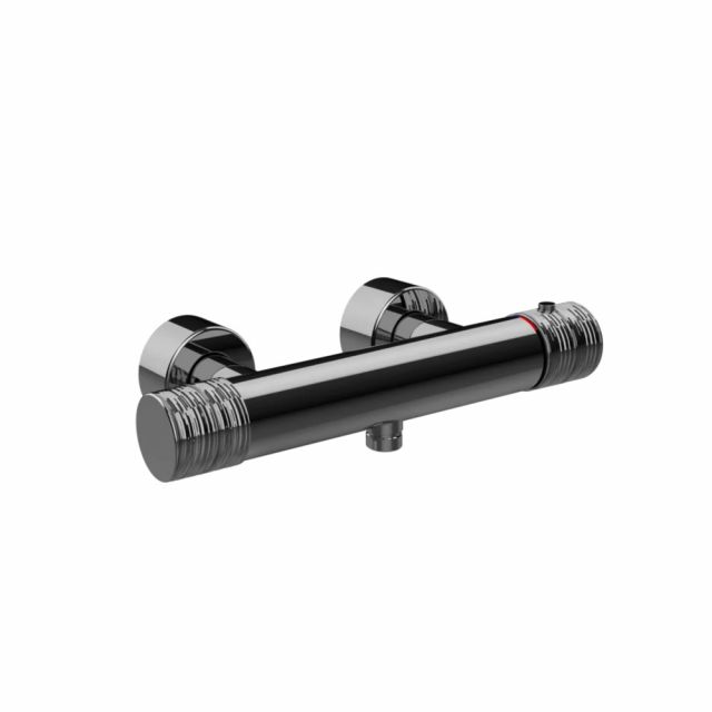 Gessi Habito Trame Miscelatore doccia termostatico 70333-Black Metal PVD