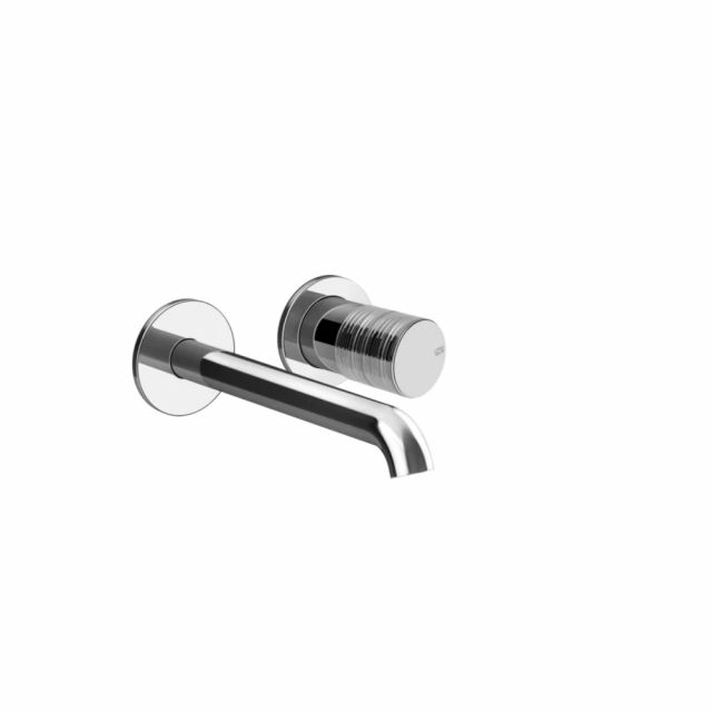 Gessi Habito Trame Miscelatore lavabo 70388+54198-Cromo