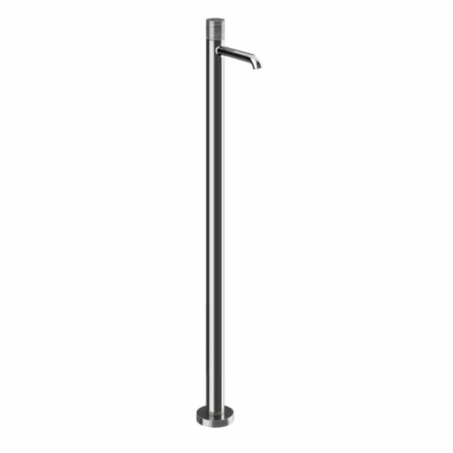 Gessi Habito Trame Miscelatore lavabo da terra 70395+46189-Cromo