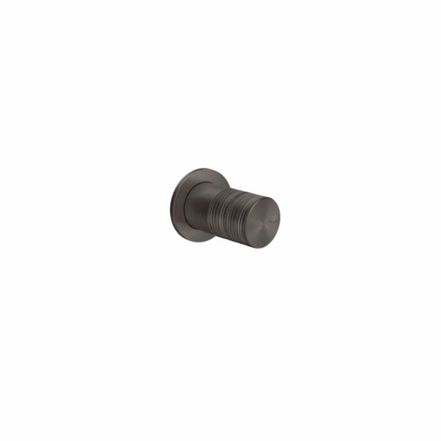 Gessi Habito Trame Miscelatore a parete a 1 via 70399+54055-Black Metal Brushed PVD