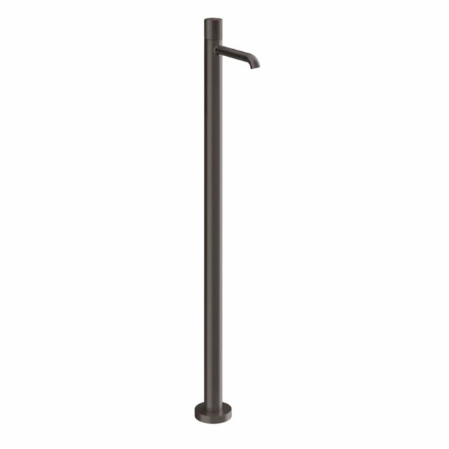 Gessi Habito Cesello Miscelatore lavabo da terra 70495+46189-Black Metal Brushed PVD