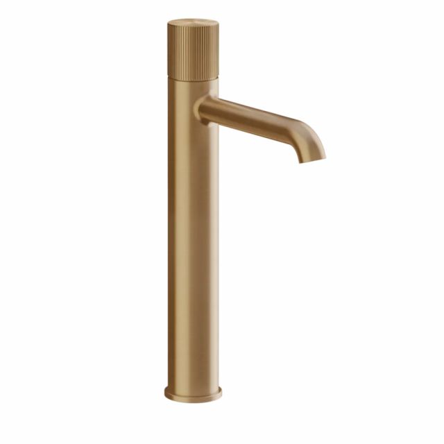 Gessi Habito Rigato Miscelatore lavabo 70504-Warm Bronze Brushed PVD