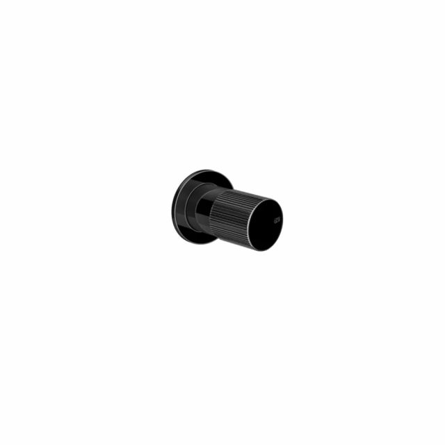 Gessi Habito Rigato Miscelatore a parete 1 via 70599+54055-Black Metal PVD