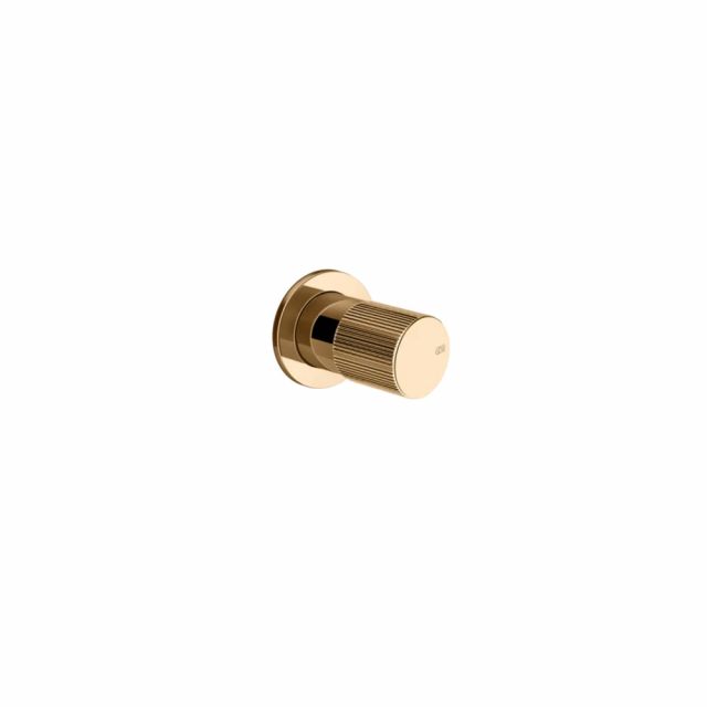 Gessi Habito Rigato Miscelatore a parete 1 via 70599+54055-Warm Bronze PVD