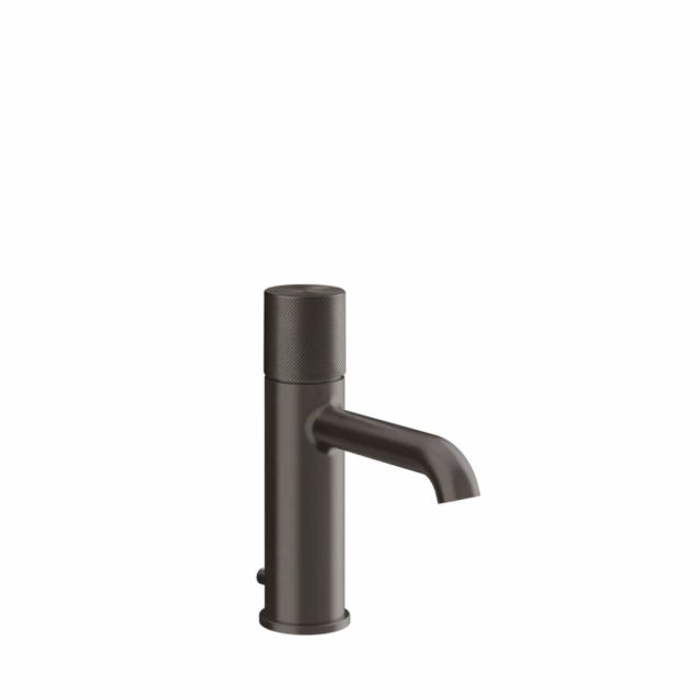 Gessi Habito Diamantato Miscelatore lavabo 70601-Black Metal Brushed PVD