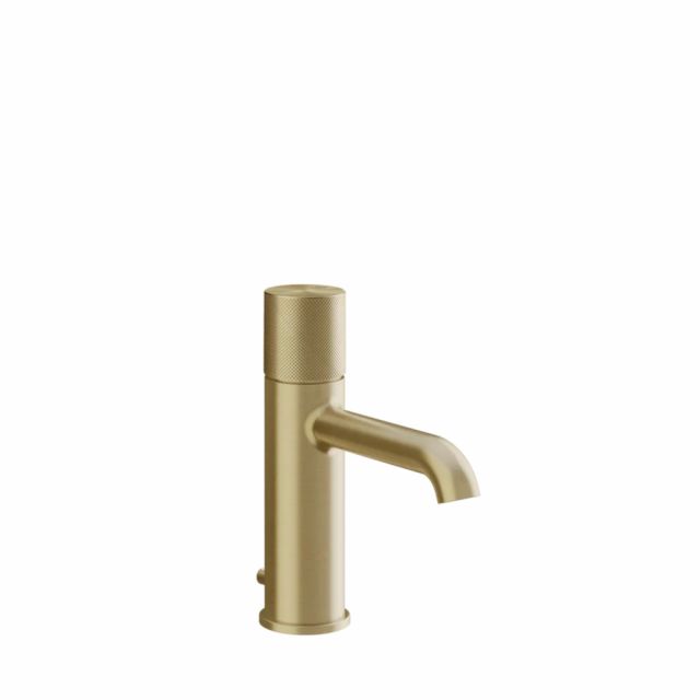 Gessi Habito Diamantato Miscelatore lavabo 70601-Brass Brushed PVD