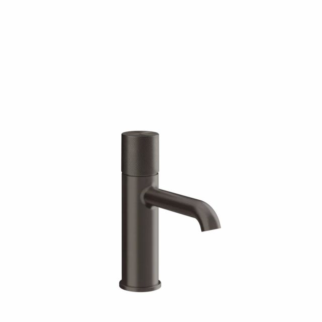 Gessi Habito Diamantato Miscelatore lavabo 70602-Black Metal Brushed PVD
