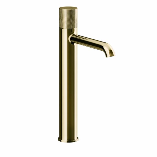 Gessi Habito Diamantato Miscelatore lavabo alto 70604-Brass PVD