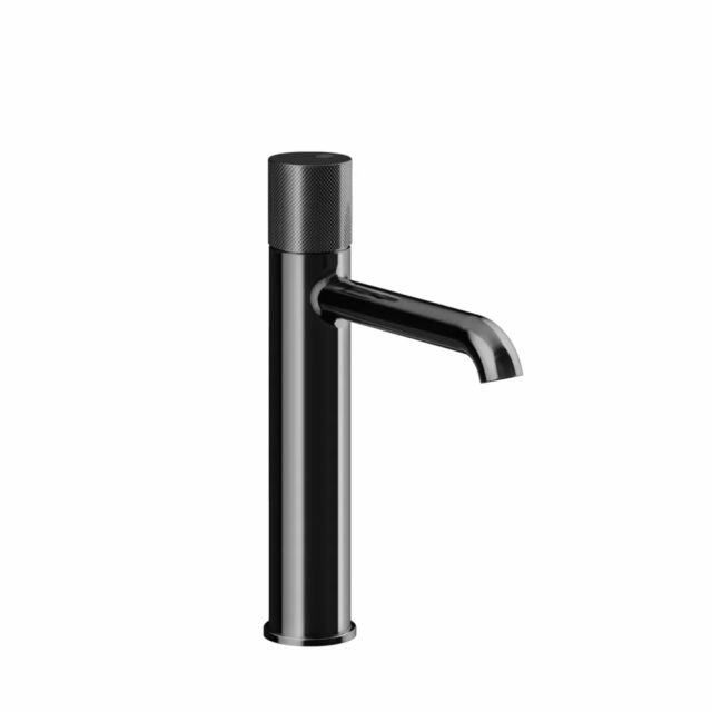 Gessi Habito Diamantato Miscelatore lavabo medio 70606-Black Metal PVD