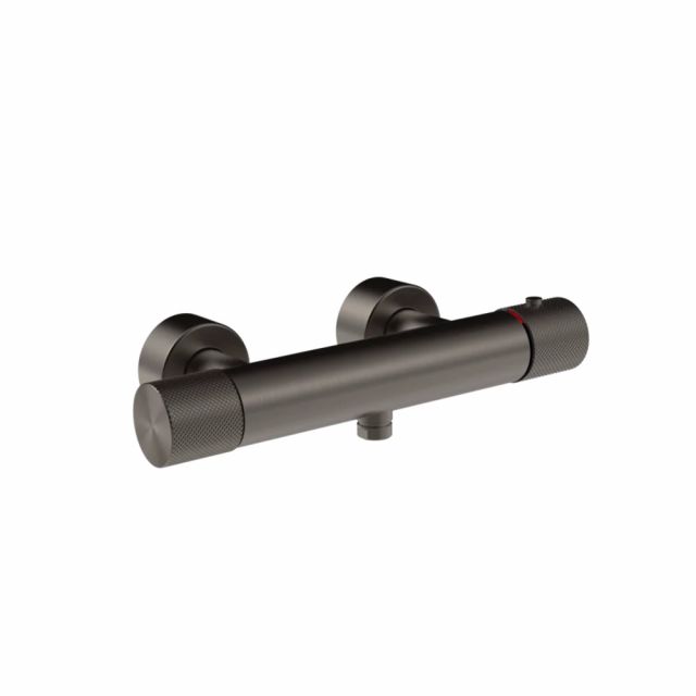 Gessi Habito Diamantato Miscelatore doccia termostatico 70633-Black Metal Brushed PVD