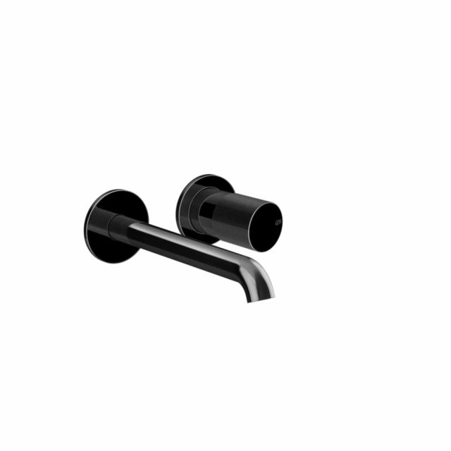 Gessi Habito Diamantato Miscelatore lavabo 70688+54198-Black Metal PVD