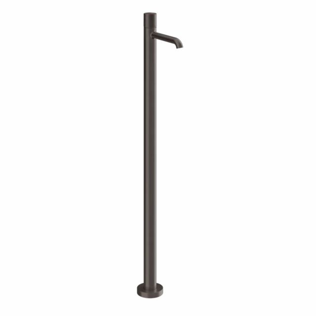 Gessi Habito Diamantato Miscelatore lavabo da terra 70695+46189-Black Metal Brushed PVD
