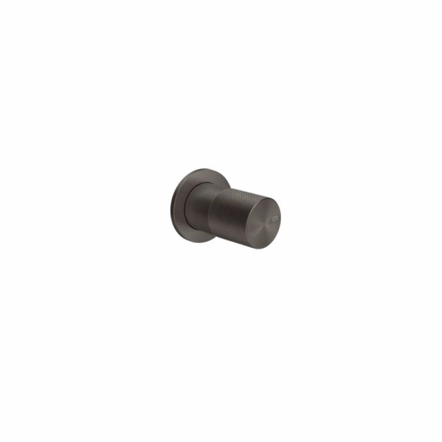 Gessi Habito Diamantato Miscelatore a parete a 1 via 70699+54055-Black Metal Brushed PVD