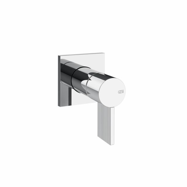 Gessi Inverso Rigato Miscelatore lavabo 73509+63412-Cromo