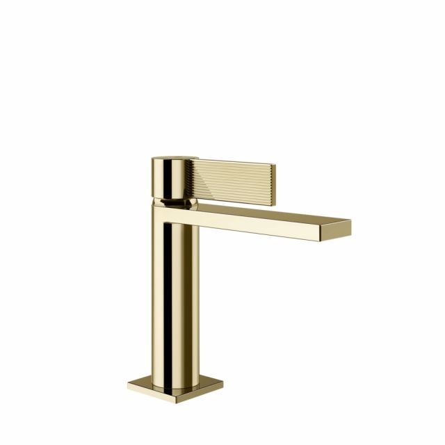 Gessi Inverso Rigato Miscelatore lavabo basso 73551-Brass PVD