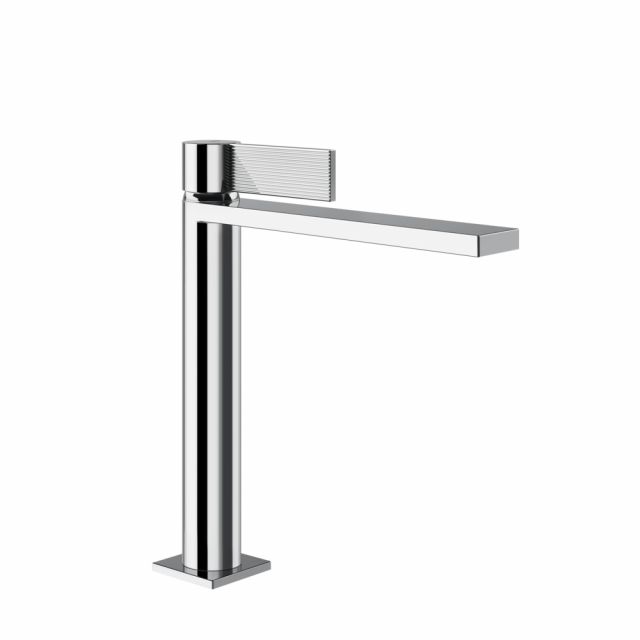 Gessi Inverso Rigato Miscelatore lavabo medio 73555-Cromo