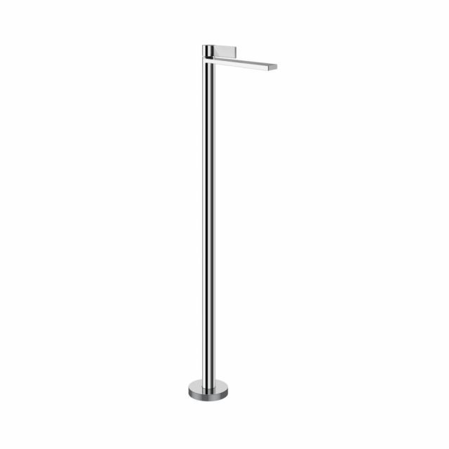 Gessi Inverso Rigato Miscelatore lavabo da terra 73595+46189-Cromo