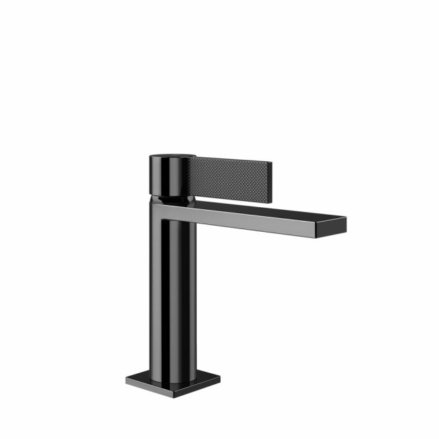 Gessi Inverso Diamantato Miscelatore lavabo basso 73602-Black Metal PVD
