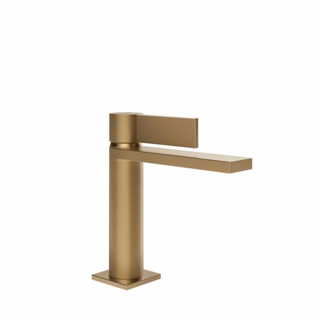 Gessi Inverso Diamantato Miscelatore lavabo basso 73602-Warm Bronze Brushed PVD