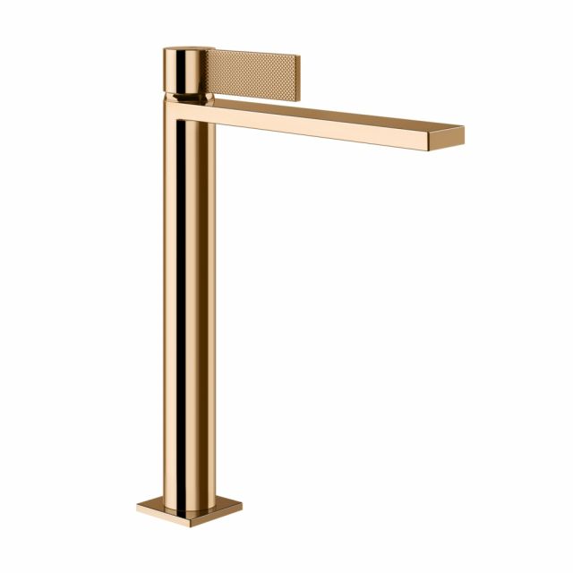 Gessi Inverso Diamantato Miscelatore lavabo alto 73604-Warm Bronze PVD