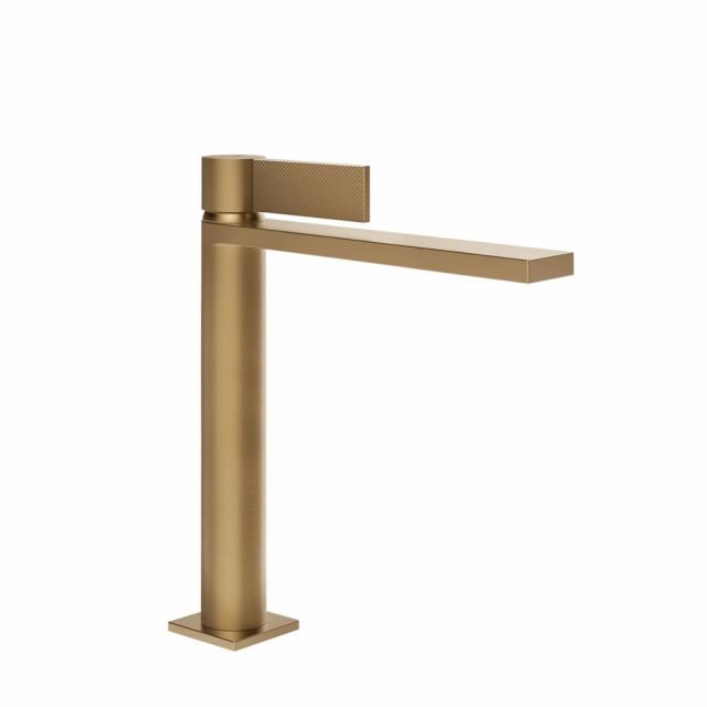 Gessi Inverso Diamantato Miscelatore lavabo medio 73606-Warm Bronze Brushed PVD