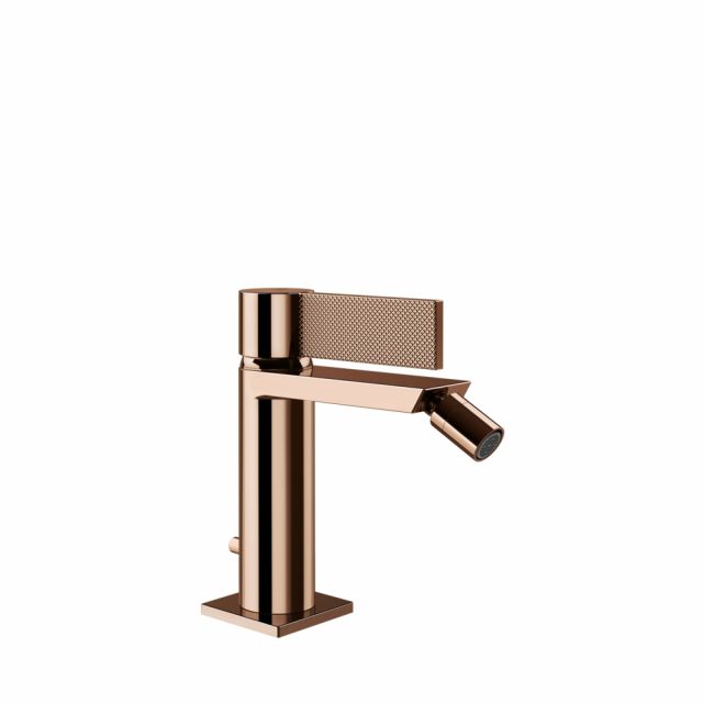 Gessi Inverso Diamantato Miscelatore bidet con scarico 73607-Copper PVD