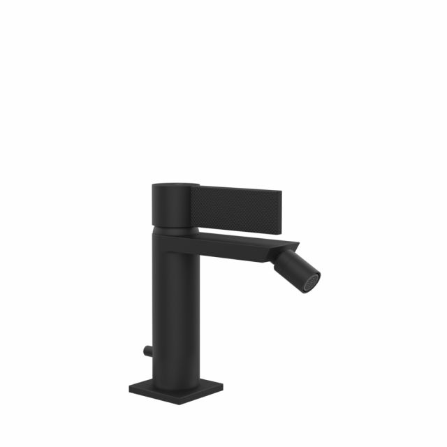 Gessi Inverso Diamantato Miscelatore bidet con scarico 73607-Matt Black