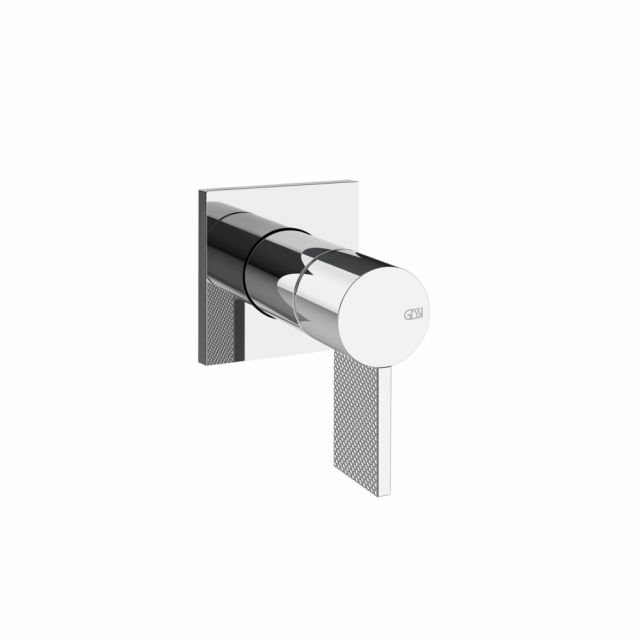 Gessi Inverso Diamantato Miscelatore lavabo a parete 73609+63412-Cromo