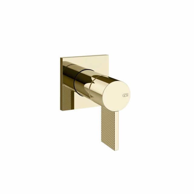 Gessi Inverso Diamantato Miscelatore lavabo a parete 73609+63412-Brass PVD