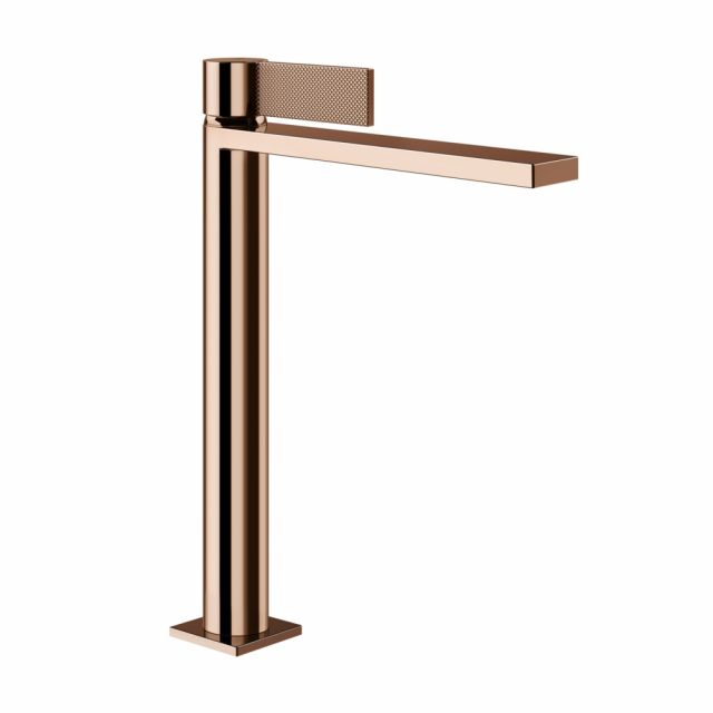 Gessi Inverso Diamantato Miscelatore lavabo alto 73653-Copper PVD