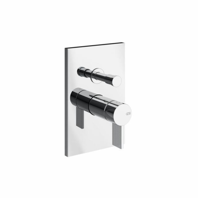 Gessi Inverso Diamantato Miscelatore bagno/doccia a parete 73679+44673