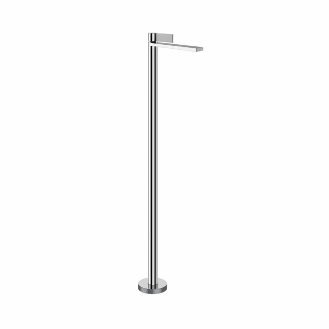 Gessi Inverso Diamantato Miscelatore lavabo da terra 73695+46189-Cromo