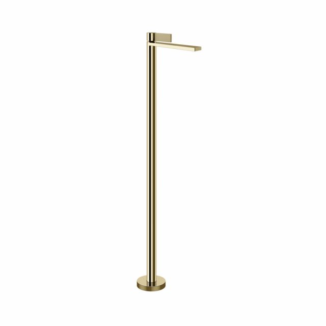 Gessi Inverso Diamantato Miscelatore lavabo da terra 73695+46189-Brass PVD