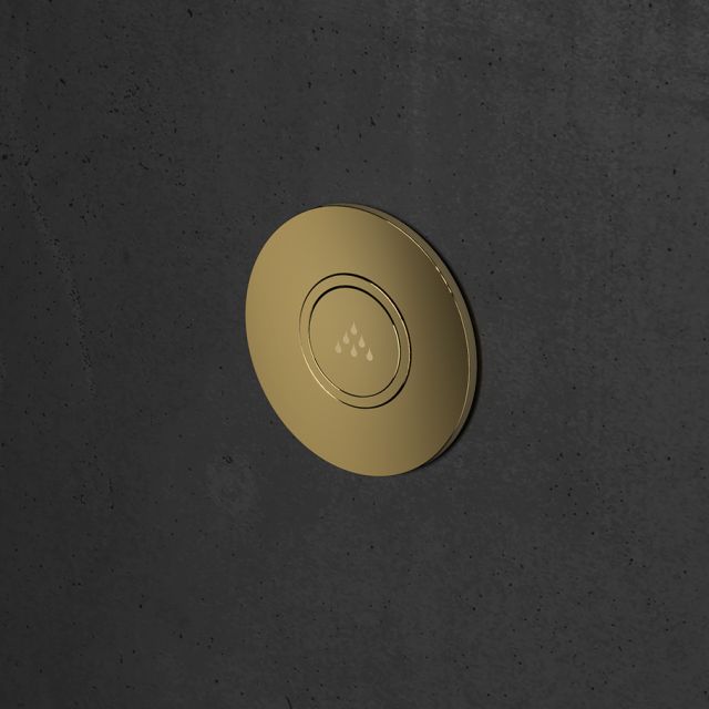 Hotbath Cobber Bocca Incassata a Parete + Incasso CB7069PB+HBCB7069PB-Hotbath Living Natural Brass