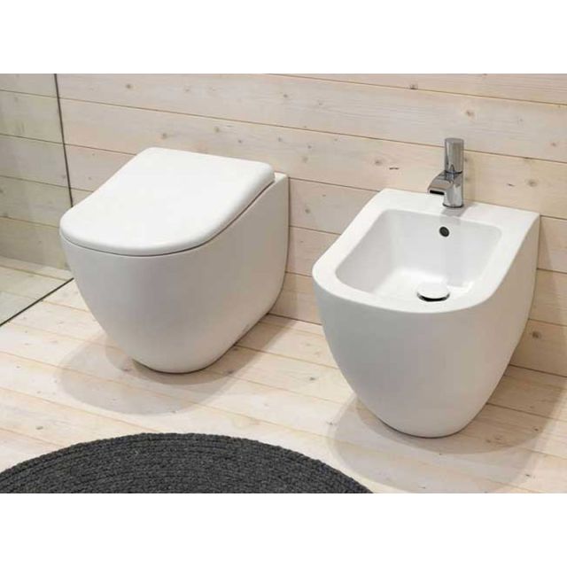 Cielo Fluid Sanitari a Pavimento WC+Bidet FLVA+FLBI