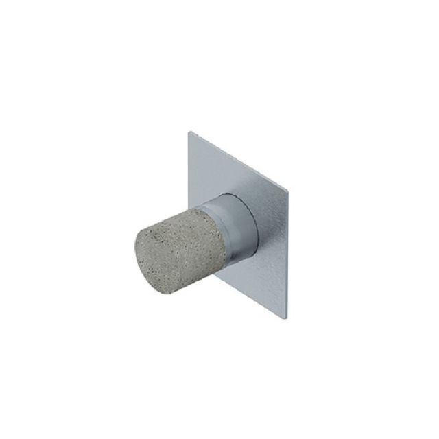 Ritmonio Diametro35 Inox Concrete Miscelatore Incasso Doccia/Lavabo E0BA0140ICM